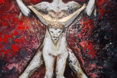 Taurus-The-Bull-Apr-20-May-20-Jurita-2019-Painting-Relief-3D-mixed-media-acrylic-clay-gilded-40x50cm-14