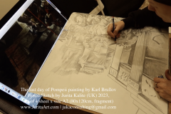 The-last-day-of-Pompeii-jurita-kalite-Pencil-Sketch-80x120cm-juritaartcom-67-copy