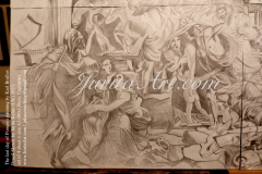 The-last-day-of-Pompeii-jurita-kalite-Pencil-Sketch-80x120cm-juritaartcom-77-copy