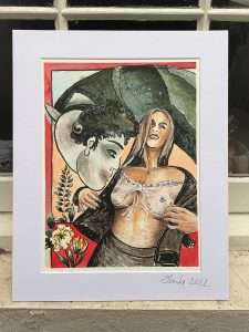 Marc chagall love jurita watercolor 2